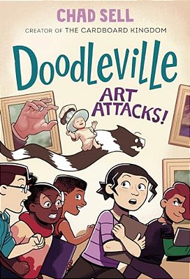Doodleville #2: Art Attacks!: (A Graphic Novel)-..