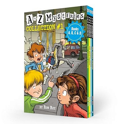 A To Z Mysteries Boxed Set Collection #1 (Books A, B, C, & D)-..