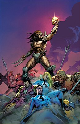 Predator Kills The Marvel Universe-..
