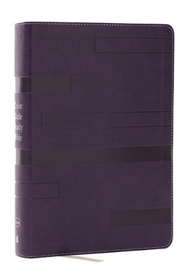 Color Code Study Bible, Revealing God's Truth Color By Color (Kjv, Purple Leathersoft, Red Letter, Thumb Indexed)-..