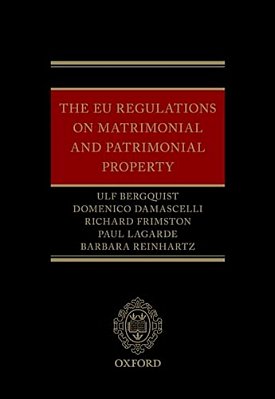 Eu Regulations On Matrimonial And Patrimonial Property-..