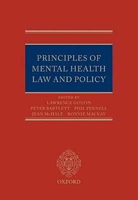 Principles Of Mental Health Law And Policy-..
