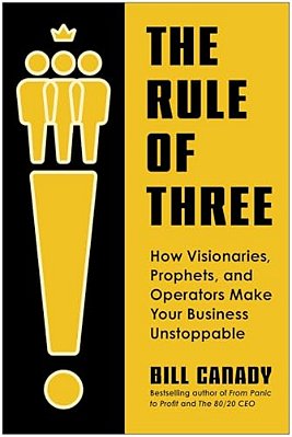The Rule Of Three: How Visionaries, Prophets, And Operators Make Your Business Unstoppable-..
