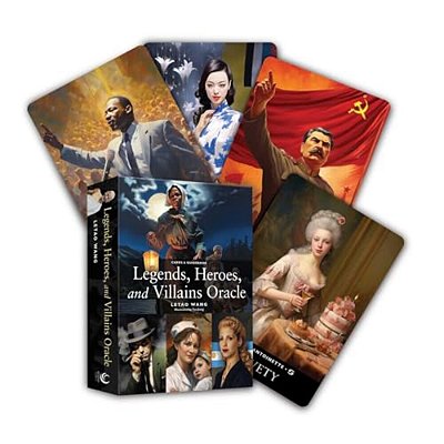 Legends, Heroes, And Villains Oracle: A 36-Card Deck And Guidebook-..