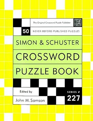 Crossword Puzzle Book, Series 227-..