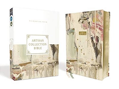 Niv, Artisan Collection Bible, Leathersoft, Multi-Color/Cream, Red Letter, Comfort Print-..