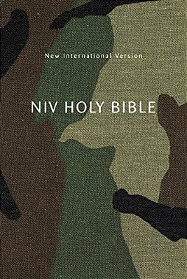 Niv, Holy Bible, Compact, Paperback, Woodland Camo, Comfort Print-..