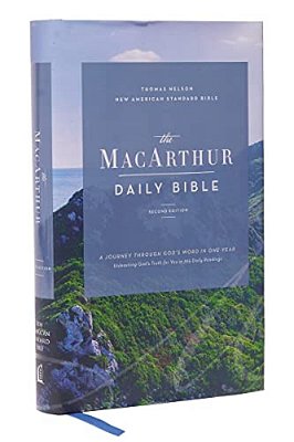 Nasb, Macarthur Daily Bible, 2ND Edition, Hardcover, 1995 Text, Comfort Print-..