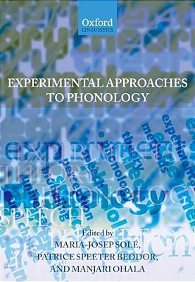 Experimental Approaches To Phonology-..