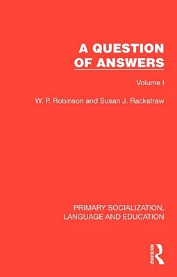 A Question Of Answers: Volume I-..