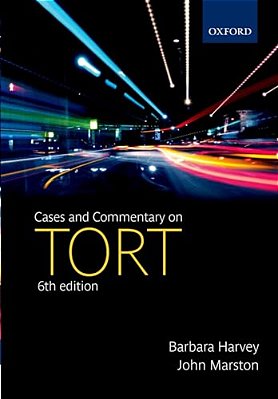 Cases & Commentary On Tort 6E P-..