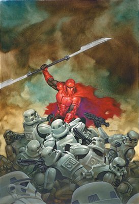 Star Wars Legends: The New Republic Omnibus Vol. 3 Dave Dorman Crimson Empire Cover-..