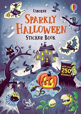 Sparkly Halloween Sticker Book: A Halloween Book For Kids-..