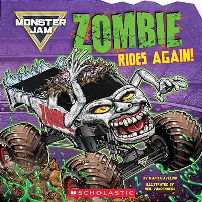Monster Jam: Zombie Rides Again! (Deluxe Storybook)-..