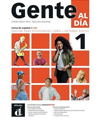 Gente Al Dia 1 - (A1-A2) - Para Estudiantes - Edicion Hibrida..-