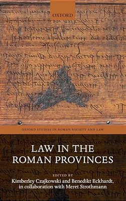 Law In The Roman Provinces-..
