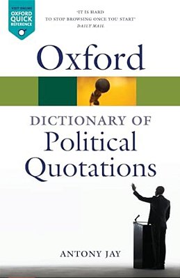 Oxford Dictionary Of Political Quotations-..