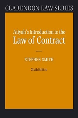 Atiyah's Introduction To The Law Of Contract 6/E-..