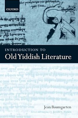 Introduction To Old Yiddish Literature-..