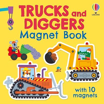 Trucks And Diggers Magnet Book-..