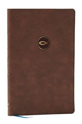 Spurgeon And The Church: Acts Through Revelation With Devotions From Charles Spurgeon (Nkjv, Brown Leathersoft, Comfort Print)-..