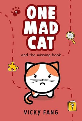 One Mad Cat And The Missing Book-..