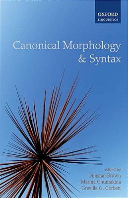 Canonical Morphology And Syntax-..