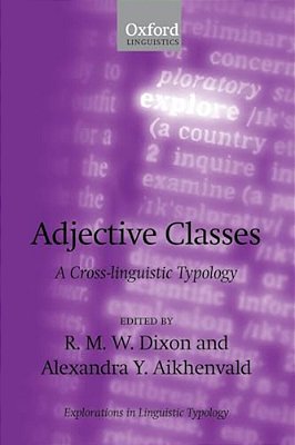 Adjective Classes: A Cross-Linguistic Typology-..