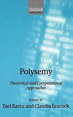 Polysemy: Theoretical And Computational Approaches-..