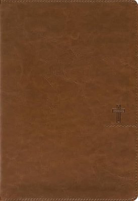 Nasb, Thinline Bible, Giant Print, Leathersoft, Brown, Red Letter, 1995 Text, Comfort Print-..