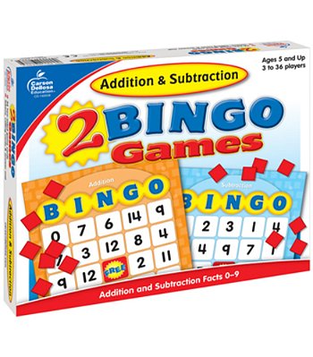 Addition & Subtraction Bingo-..