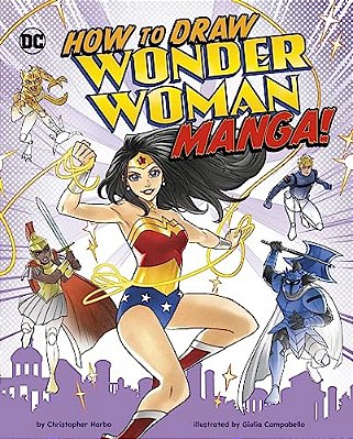 How To Draw Wonder Woman Manga!-..