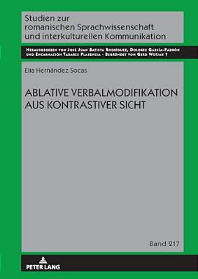 Ablative Verbalmodifikation Aus Kontrastiver Sicht-..