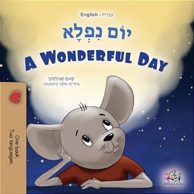 A Wonderful Day (Hebrew English Bilingual Children's Book)-..