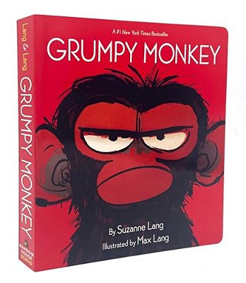 Grumpy Monkey - Board Book-..