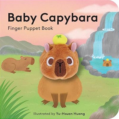 Baby Capybara: Finger Puppet Book-..