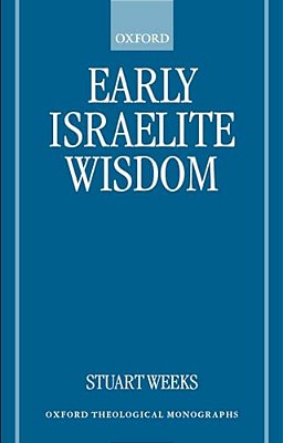 Early Israelite Wisdom-..