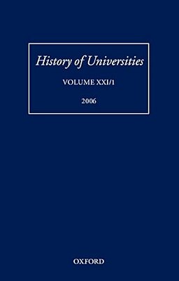 History Of Universities: Volume XXI/1-..