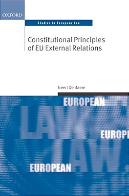 Constitutional Principles Of Eu External Relations-..