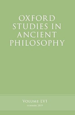 Oxford Studies In Ancient Philosophy, Volume 56-..