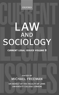 Law And Sociology: Current Legal Issues Vol. 8-..