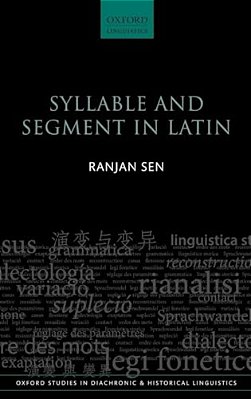 Syllable & Segment In Latin Osdhl 16 C-..