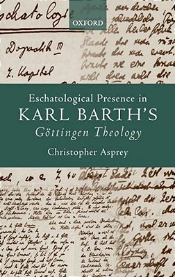Eschatolog Pres Barth Gottingen Theol C-..