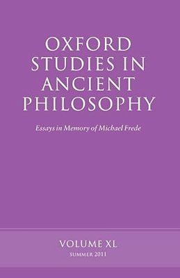 Oxf Studies Ancient Philosophy Vol 40 P-..