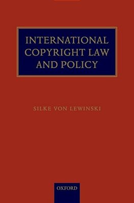 International Copyright Law And Policy-..