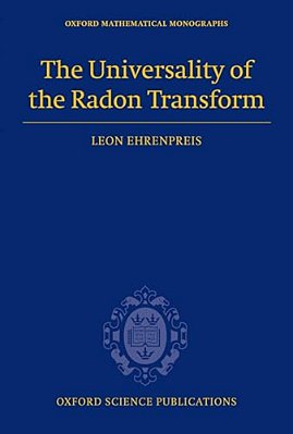 The Universality Of The Radon Transform-..