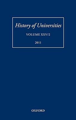 History Of Universities: Volume XXV/2-..