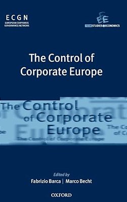 The Control Of Corporate Europe-..