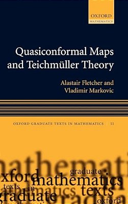 Quasiconformal Maps And Teichmüller Theory-..