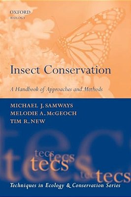 Insect Conservation: A Handbook Of Approaches And Methods-..
